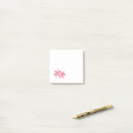 Post-it® Lys Stargazer Rose (Sur un bureau)