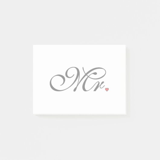 Post-it® M. Mari A Groom Ses Nouvelles Mauvaises Maisons (Devant)