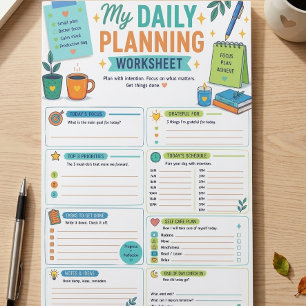 Post-it® Ma feuille de planification quotidienne ⭐