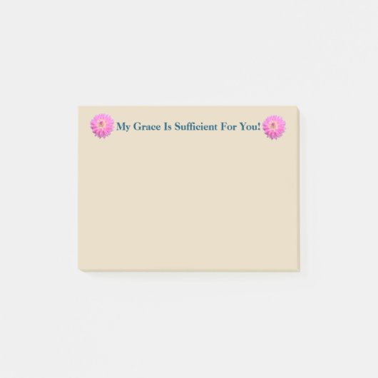 Post-it® Ma grâce est suffisante pour vous notesi de (Devant)