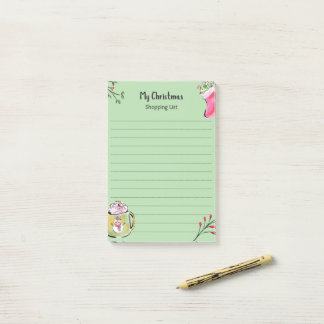 Post-it® Ma liste de Noël