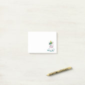 Post-it® Ma petite licorne mignonne (Sur un bureau)