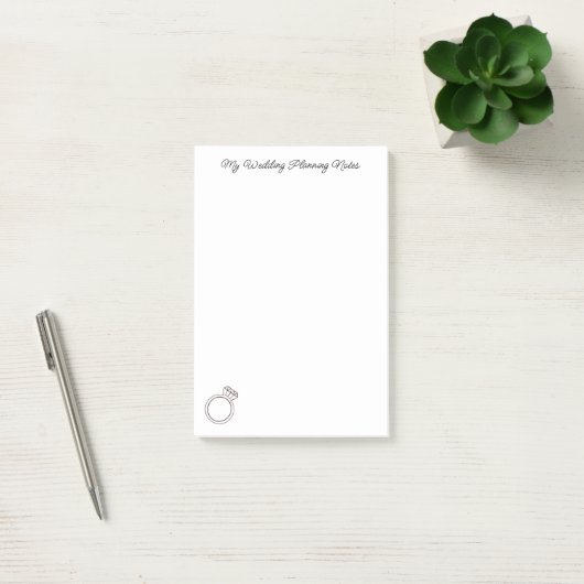 Post-it® "Ma planification Mariage" (Bureau)