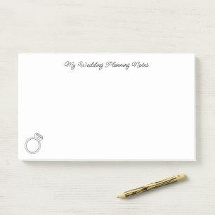 Post-it® "Ma planification Mariage"