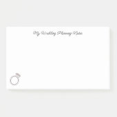 Post-it® "Ma planification Mariage" (Devant)