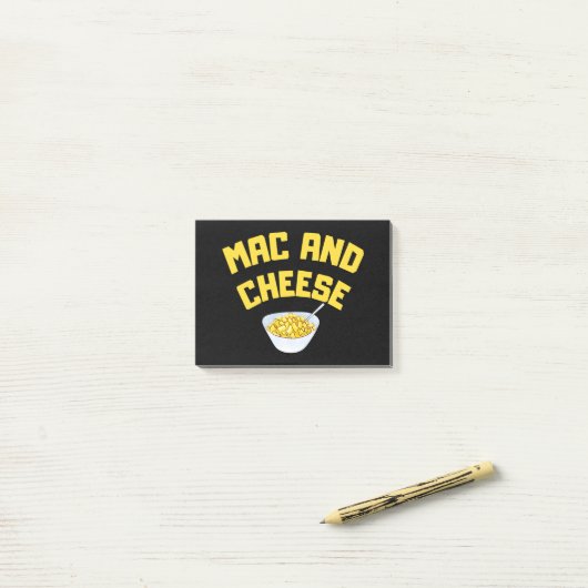 Post-it® Mac Et Fromage| Macaroni Et Fromage (Sur un bureau)