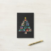 Post-it® Machine à coudre Noël Xmas Tree Quilter Cadeau (Sur un bureau)