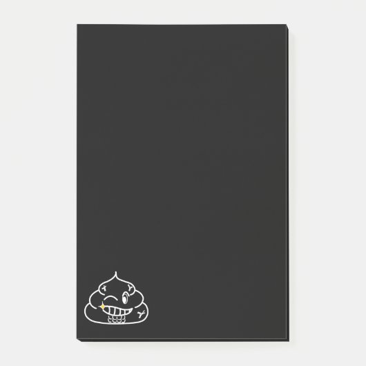 Post-it® Macho Poop - Brootsch le PooPoo (Devant)