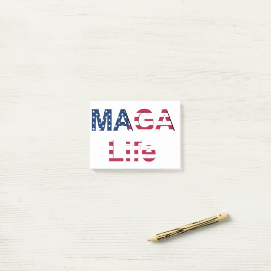 Post-it® MAGA Life (Sur un bureau)
