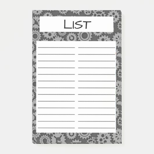 POST-IT® MAGASIN D'ALIMENTATION (Devant)
