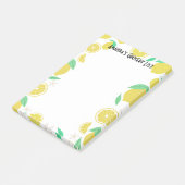 Post-it® Magasin d'épicerie de citrons Lovely Plan de repas (Incliné)