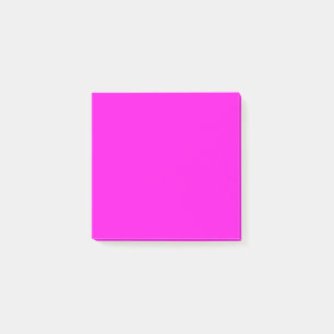 Post-it® Magenta brillant (couleur solide)