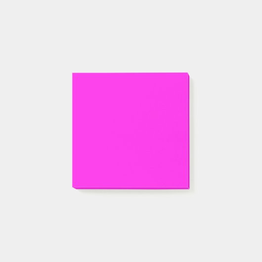 Post-it® Magenta brillant (couleur solide) (Devant)