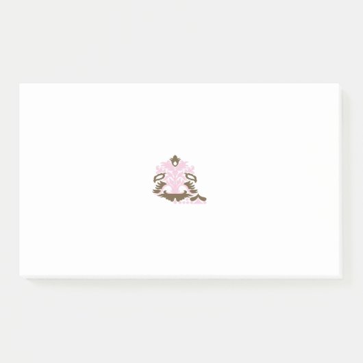 Post-it® Magenta-Rouge, orange jaunâtre (Devant)