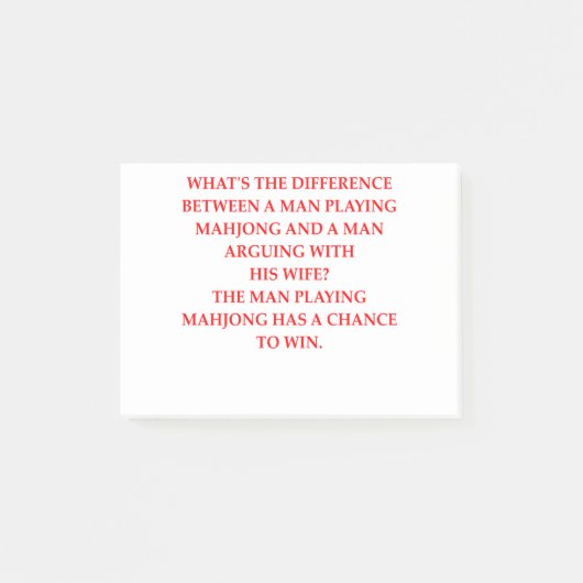 POST-IT® MAHJONG (Devant)