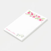 Post-it® Mahjong Aquarelle Fleurs de Cerisier NOM (Incliné)