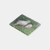 Post-it® Maigre mouton Manger Feuilles Post it note Pad (Incliné)