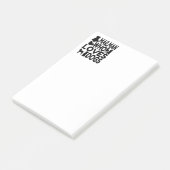 Post-it® Mailman qui aime les chiens (Incliné)