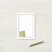 Post-it® Maintenez vos dents propres (Sur un bureau)