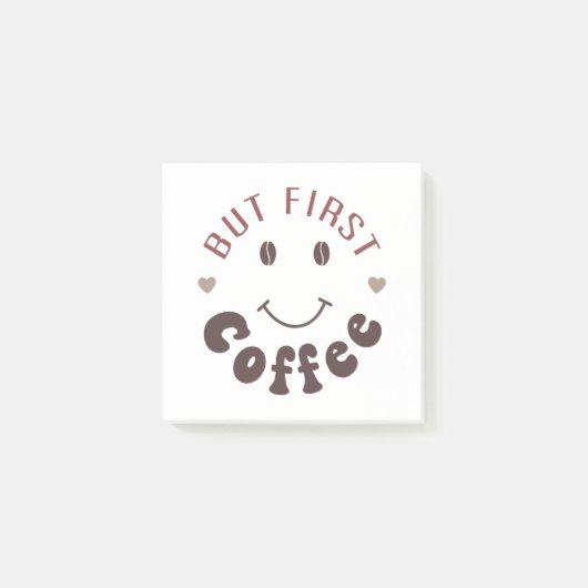 Post-it® Mais D'Abord, Le Café (Devant)