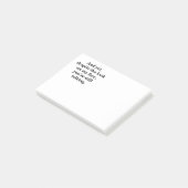 Post-it® Mais, en dépit du regard sur mon visage (Incliné)