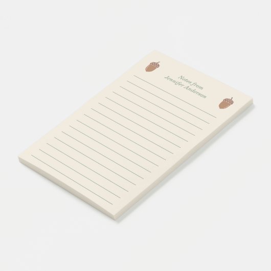 Post-it® Maïs et lignes (Incliné)