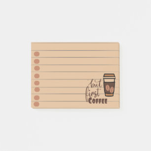 Post-it® Mais le premier café
