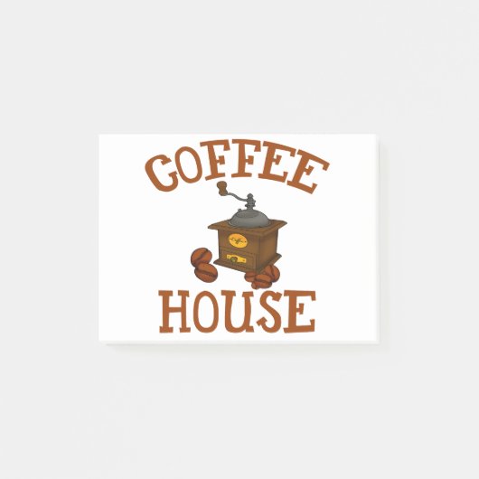 POST-IT® MAISON DE CAFÉ (Devant)
