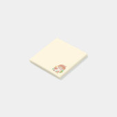 Post-it® Maison de champignons Fée Whimsical Jaune (Incliné)