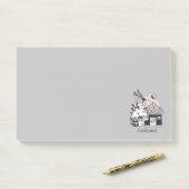 Post-it® Maison de Fairy et Fairy (Sur un bureau)