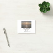 Post-it® Maison de plage de vacances longitude latitude est (Bureau)
