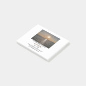 Post-it® Maison de plage de vacances longitude latitude est (Incliné)