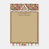 Post-it® Maison en pain d'épices personnalisée (Devant)