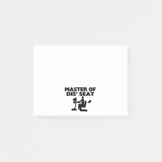 Post-it® Maître de l'ordinateur de Seat du DIS (Devant)