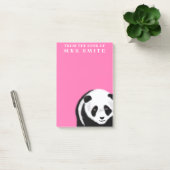 Post-it® Maître d'école mignon d'ours panda (Bureau)