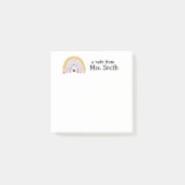 Post-it® Maître Rainbow Apple Pencil "A Note From" (Devant)