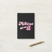 Post-it® Maîtrise Il Maîtrise Diplômé MBA (Sur un bureau)