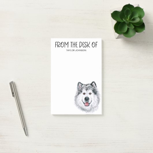 Post-it® Malamute Lover (Bureau)