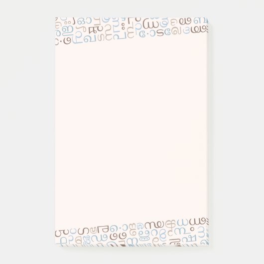 Post-it® Malayalam (Devant)