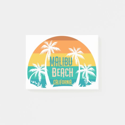 Post-it® Malibu Beach Retro (Devant)