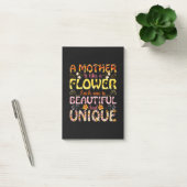 Post-it® Maman Art Une Mère Est Comme Une Fleur (Bureau)