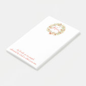 Post-it® Maman belle citation florale (Incliné)