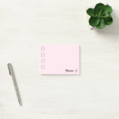 Post-it® Maman Chat Chaton Mignon Patte Rose (Bureau)