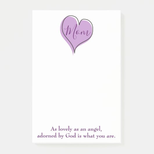 Post-it® Maman Coeur (Devant)