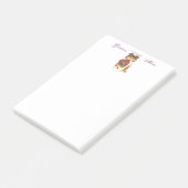 Post-it® Maman de coeur de colley (Incliné)