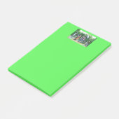 Post-it® Maman ne m'a jamais averti des joueurs tuba (Incliné)