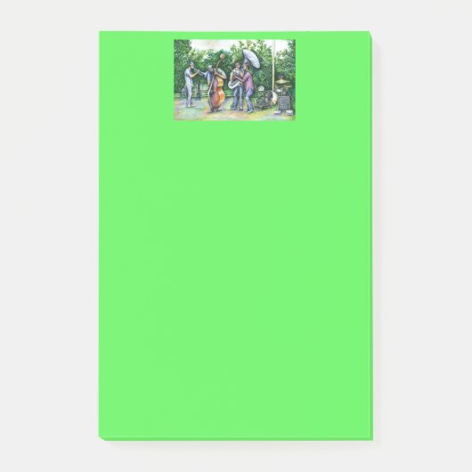 Post-it® Maman ne m'a jamais averti des joueurs tuba (Devant)