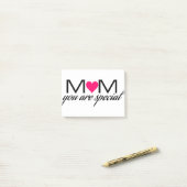 Post-it® Maman vous êtes Spécial Post it Notes (Sur un bureau)