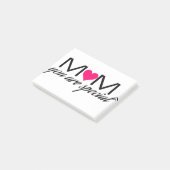 Post-it® Maman vous êtes Spécial Post it Notes (Incliné)