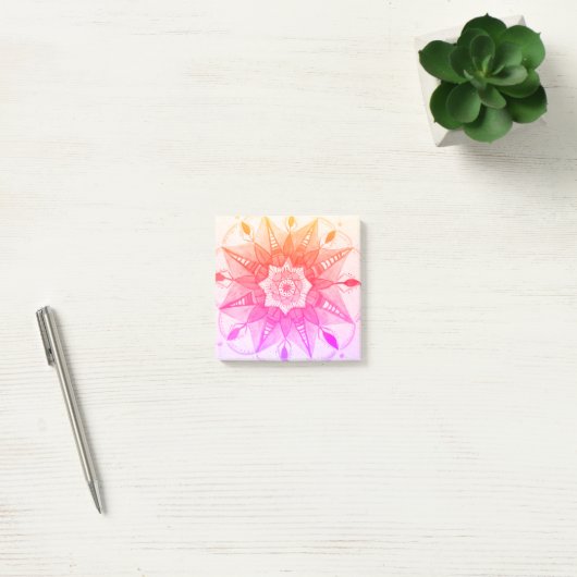 Post-it® Mandala Art Post-it Notes (Bureau)